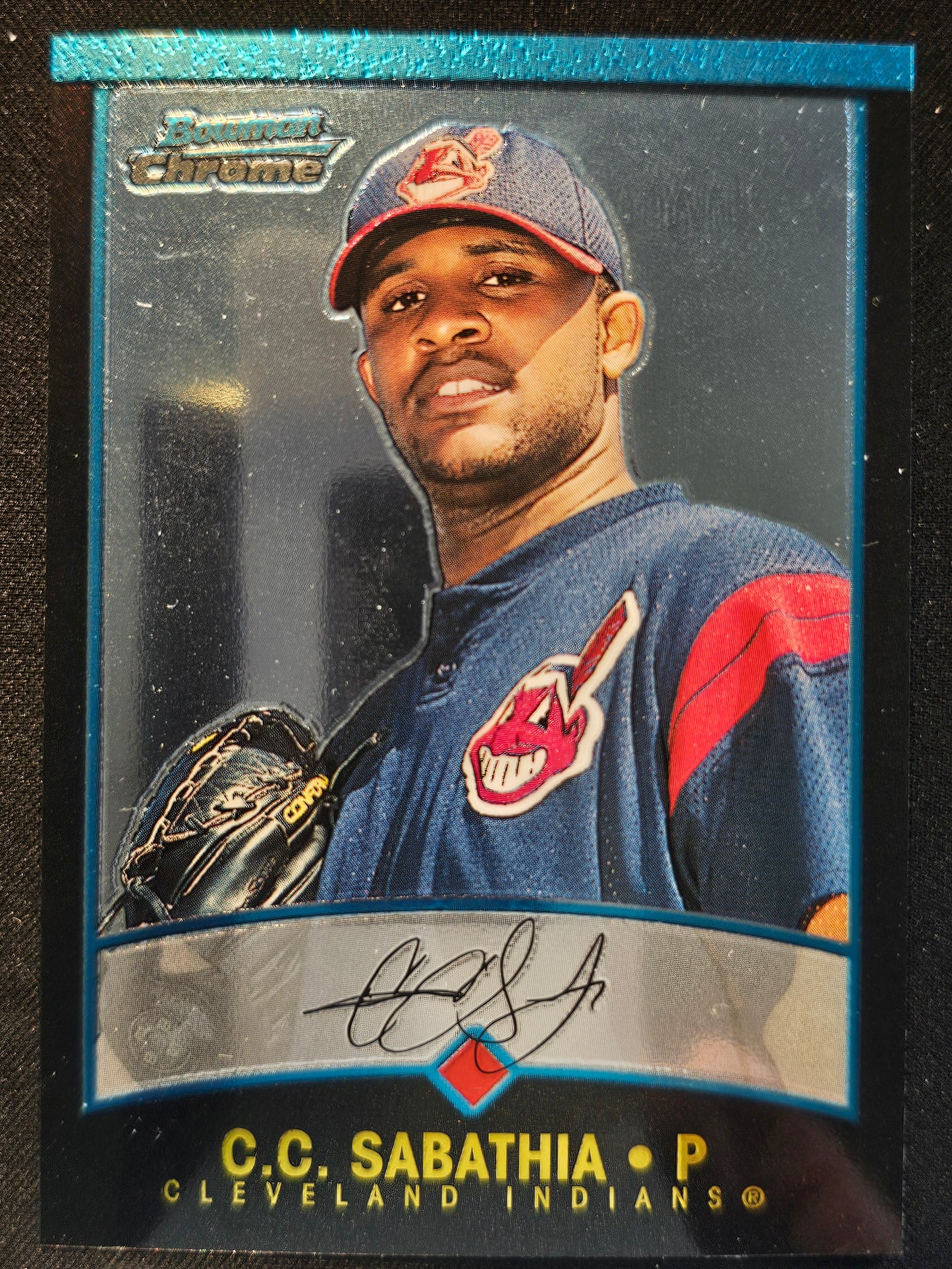 2001 Bowman Chrome #254 C.C. Sabathia