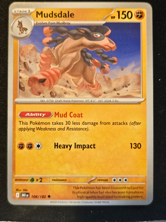 SV10: Destined Rivals #108/182 Mudsdale