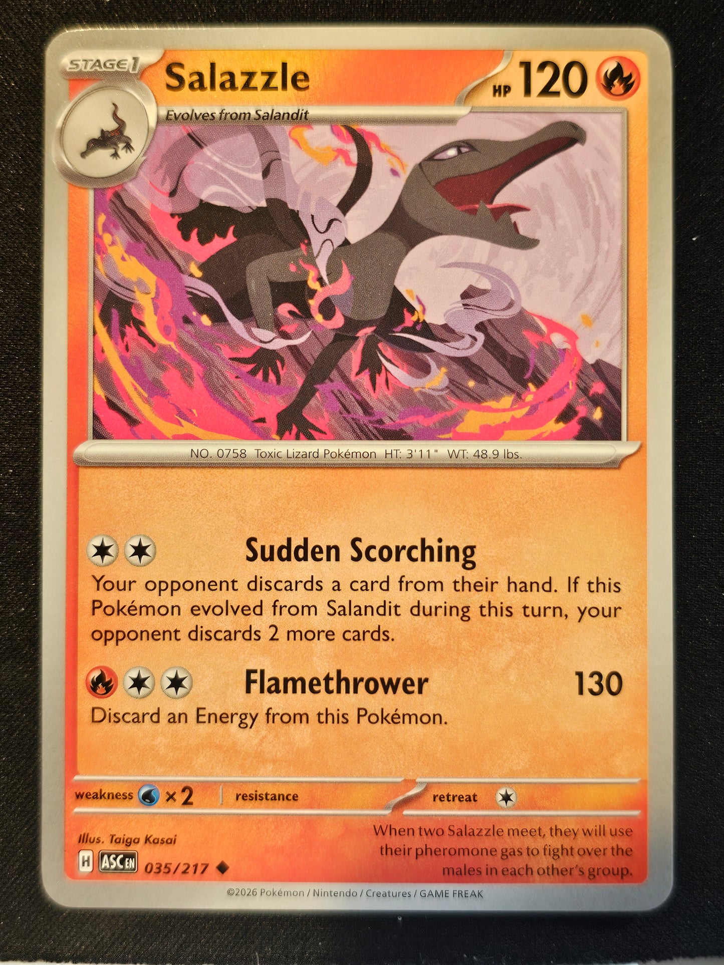 ME: Ascended Heroes #035/217 Salazzle