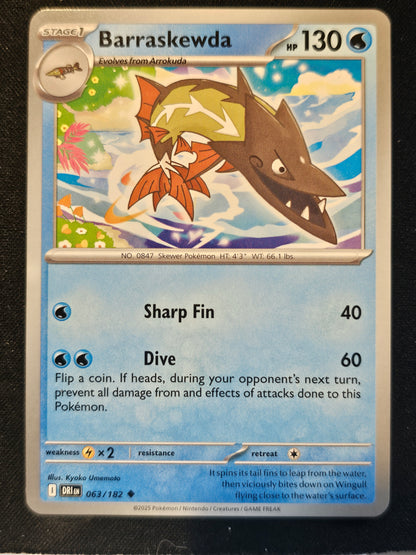 SV10: Destined Rivals #063/182 Barraskewda