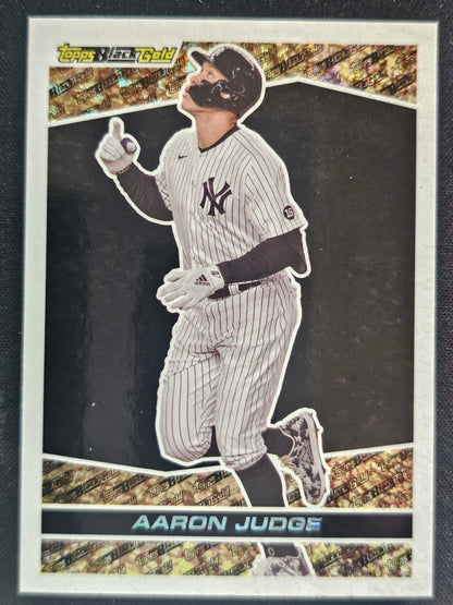 2021 Topps Update #BG-10 Aaron Judge Topps Black Gold