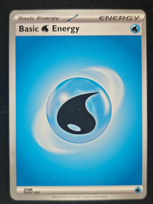 SVE: Scarlet & Violet Energies #003 Basic Water Energy