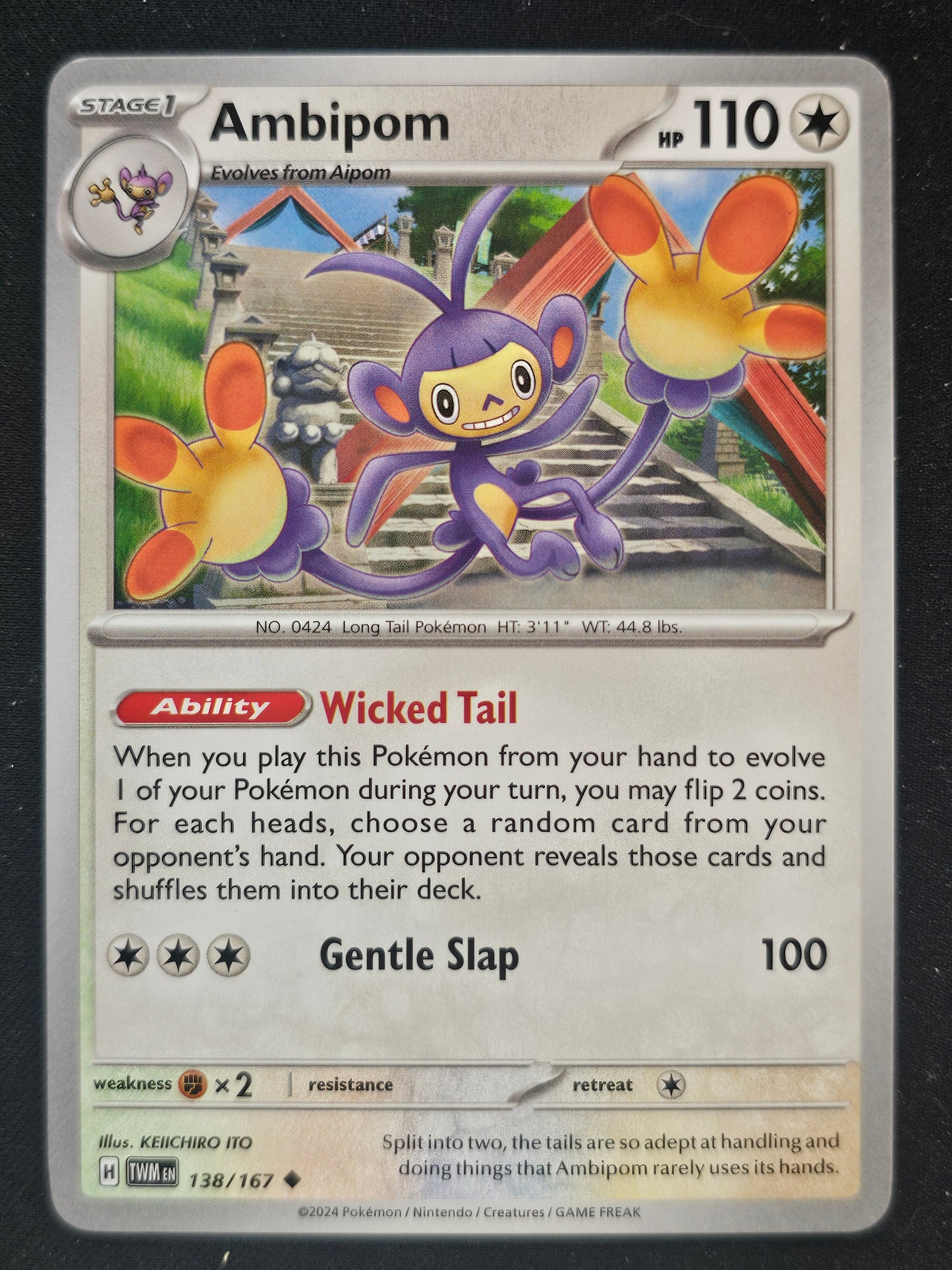 SV06: Twilight Masquerade #138/167 Ambipom