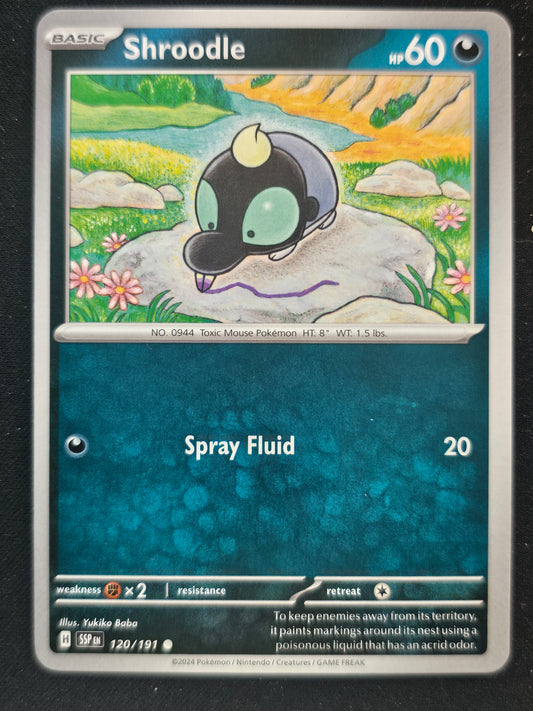 SV08: Surging Sparks #120/191 Shroodle