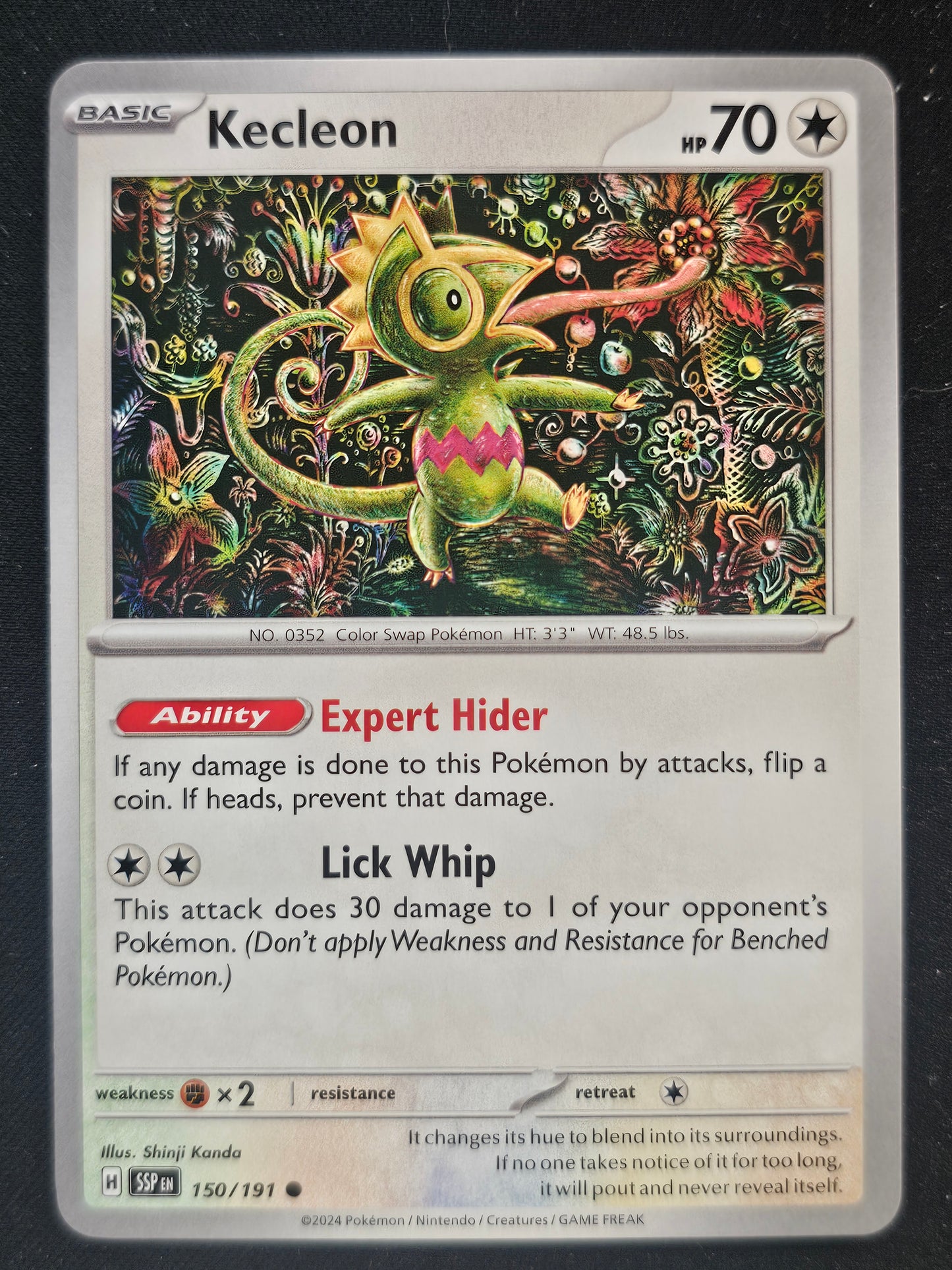 SV08: Surging Sparks #150/191 Kecleon