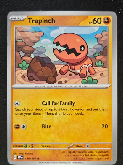 SV08: Surging Sparks #104/191 Trapinch