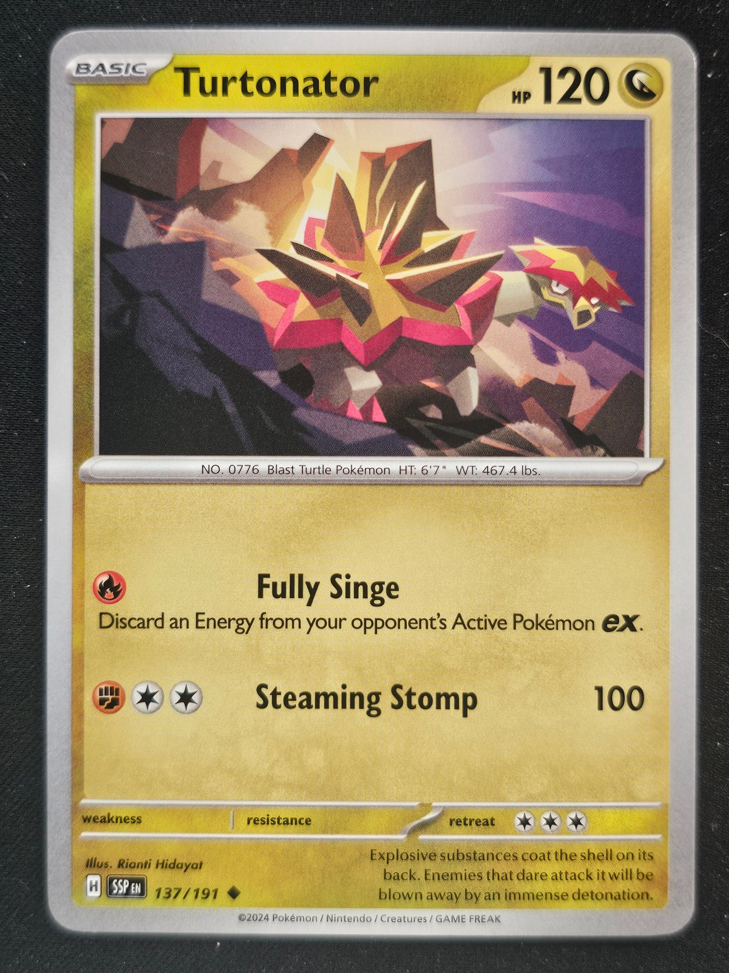 SV08: Surging Sparks #137/191 Turtonator