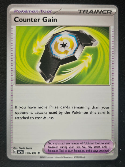 SV08: Surging Sparks #169/191 Counter Gain