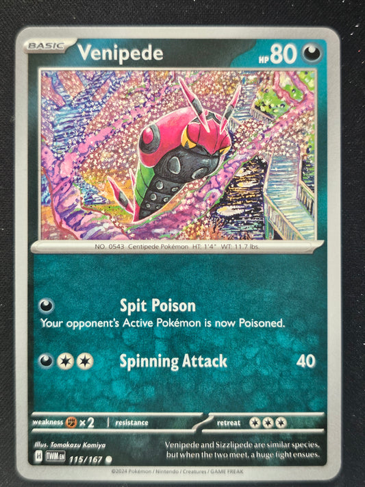 SV06: Twilight Masquerade #115/167 Venipede