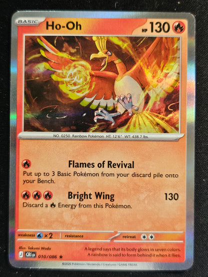 ME04: Chaos Rising #010/086 Ho-Oh Holo