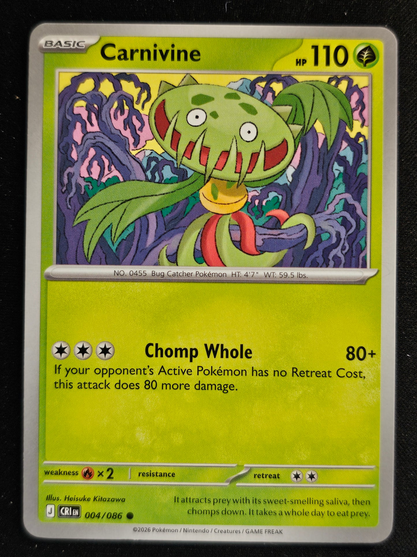 ME04: Chaos Rising #004/086 Carnivine