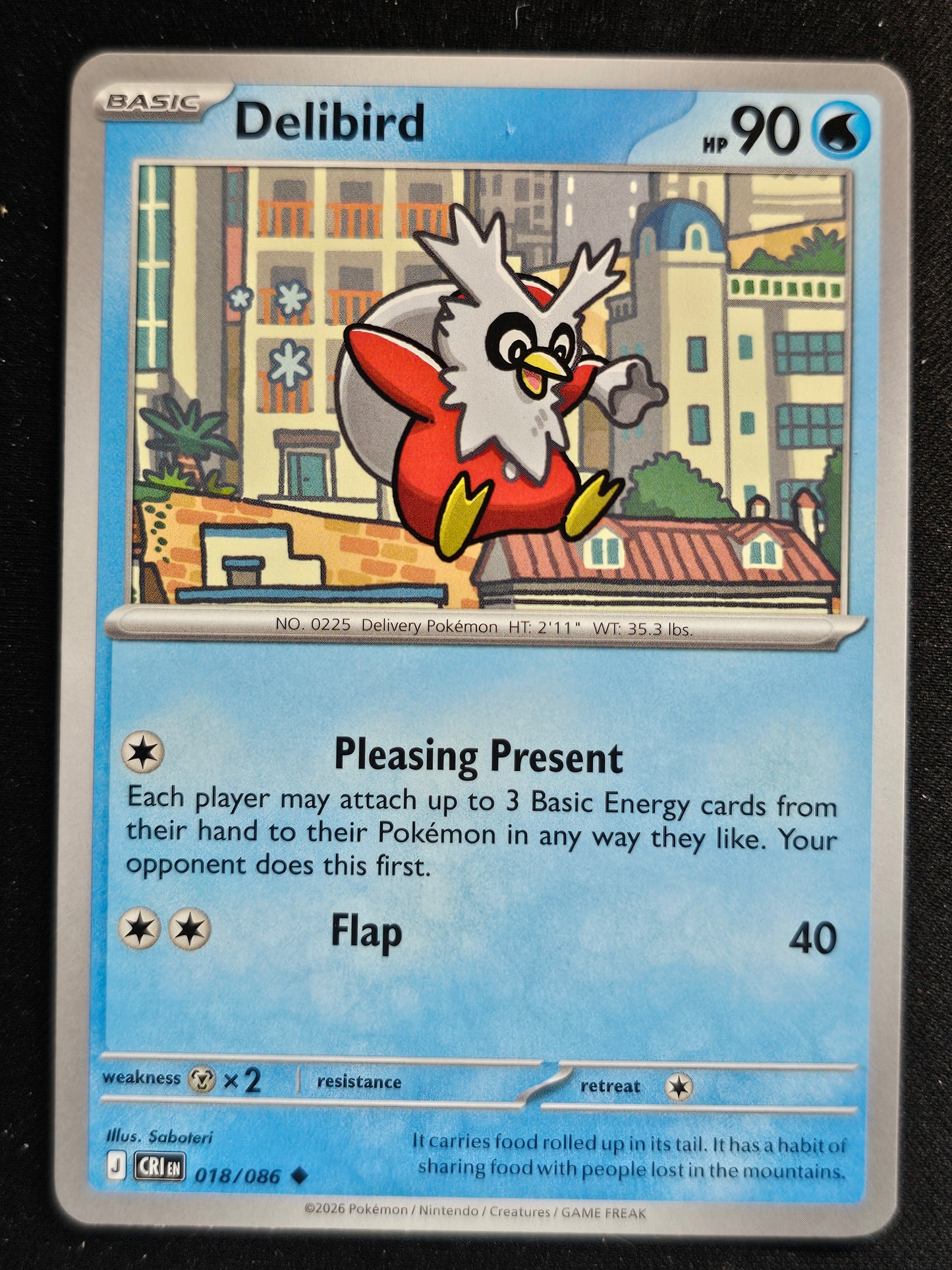 ME04: Chaos Rising #018/086 Delibird