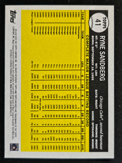 2024 Topps Archives #41 Ryne Sandberg