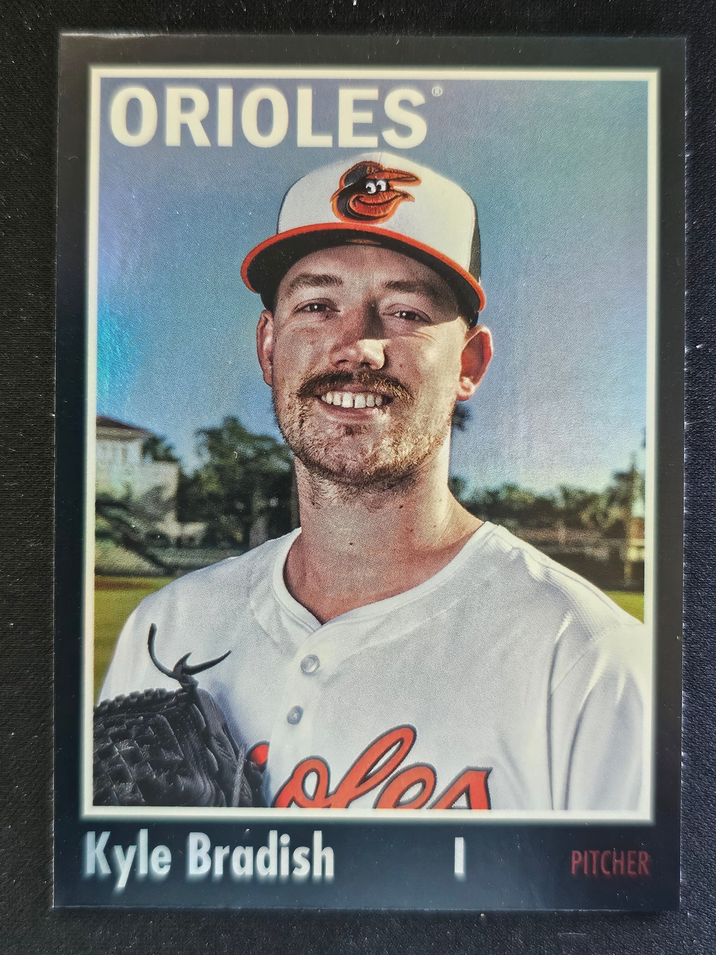 2024 Topps Archives #118 Kyle Bradish Black Foilboard