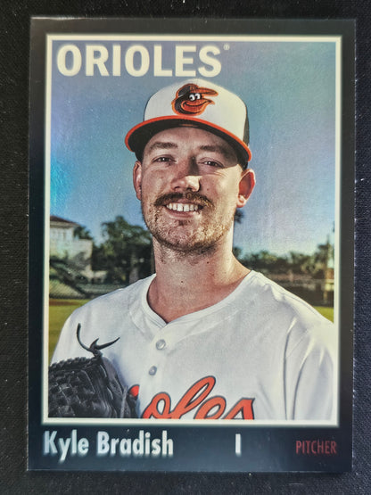 2024 Topps Archives #118 Kyle Bradish Black Foilboard