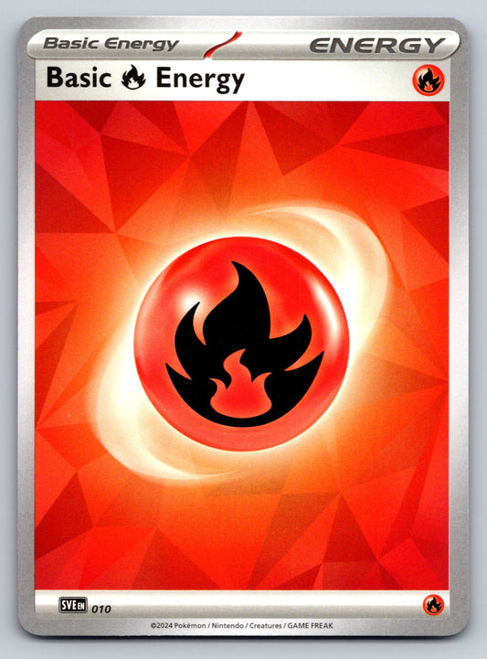 SVE: Scarlet & Violet Energies #010 Basic Fire Energy