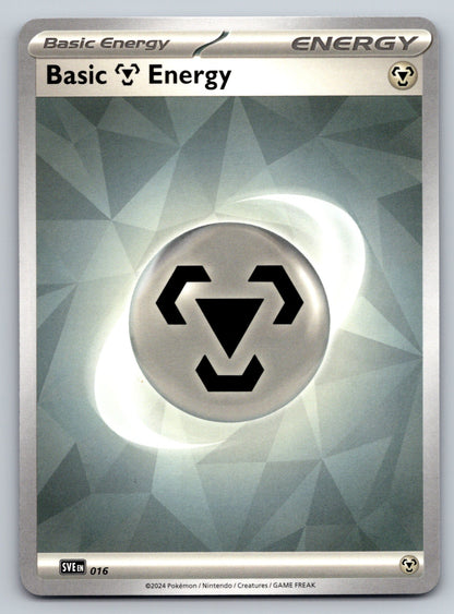 SVE: Scarlet & Violet Energies #016 Basic Metal Energy