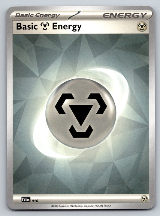 SVE: Scarlet & Violet Energies #016 Basic Metal Energy