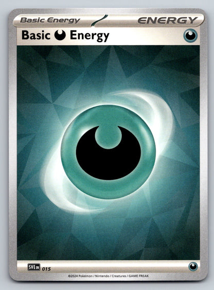 SVE: Scarlet & Violet Energies #015 Basic Darkness Energy