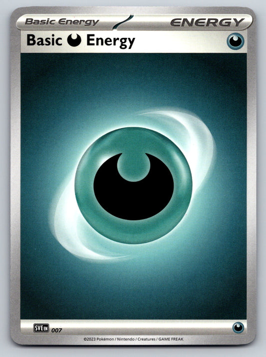 SVE: Scarlet & Violet Energies #007 Basic Darkness Energy