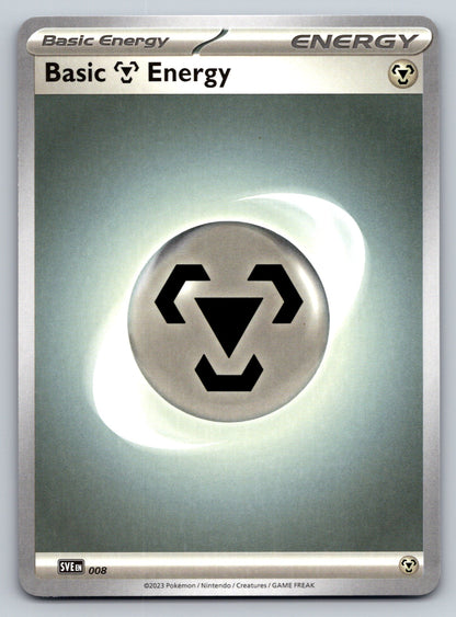 SVE: Scarlet & Violet Energies #008 Basic Metal Energy