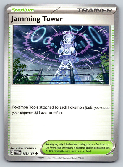 SV06: Twilight Masquerade #153/167 Jamming Tower