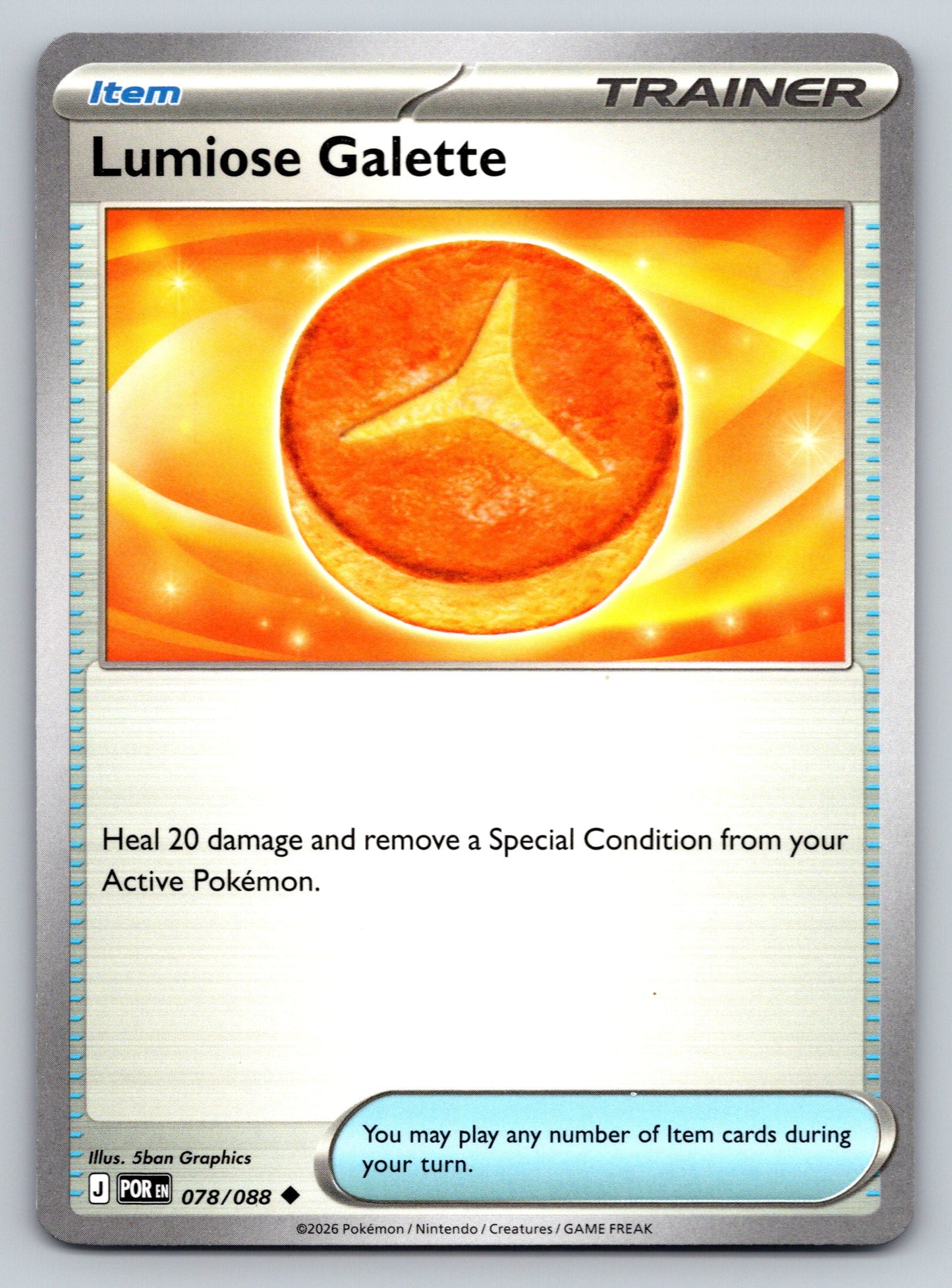 ME03: Perfect Order #078/088 Lumiose Galette