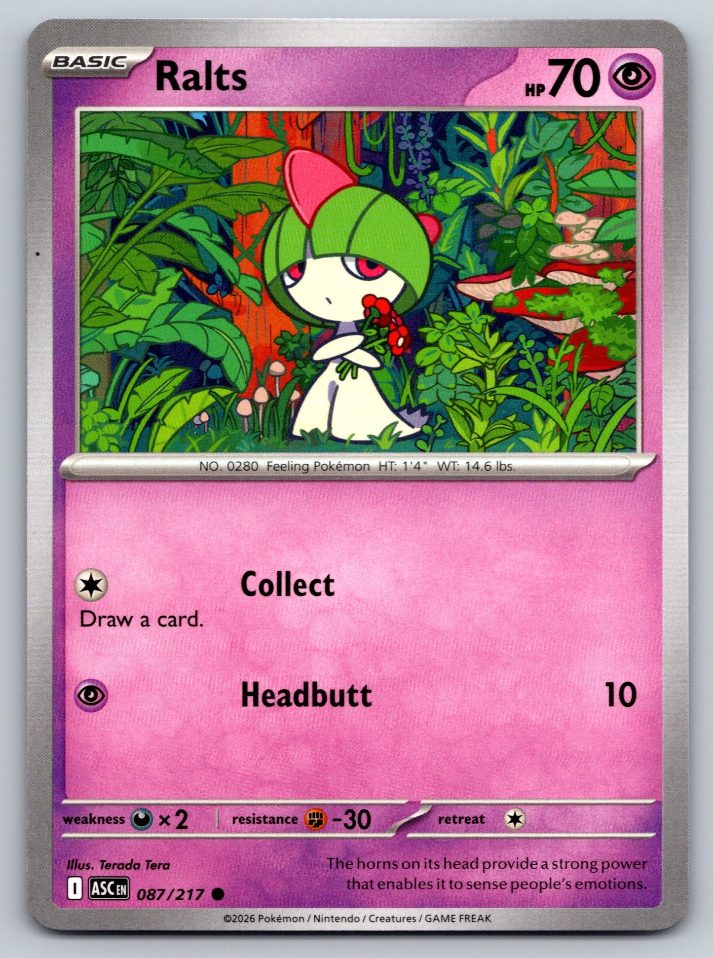 ME: Ascended Heroes #087/217 Ralts