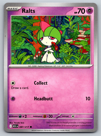 ME: Ascended Heroes #087/217 Ralts