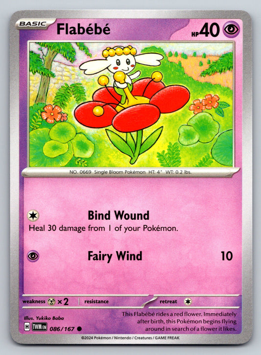 SV06: Twilight Masquerade #086/167 Flabebe