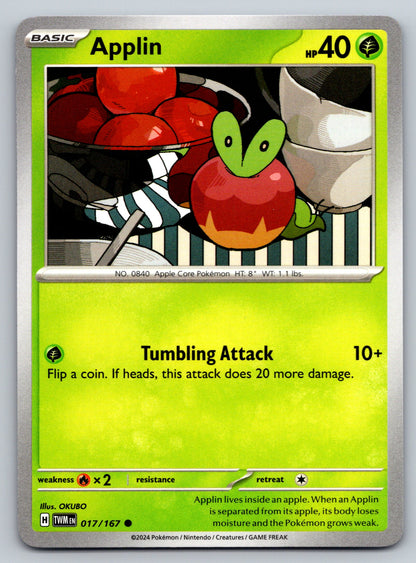 SV06: Twilight Masquerade #017/167 Applin