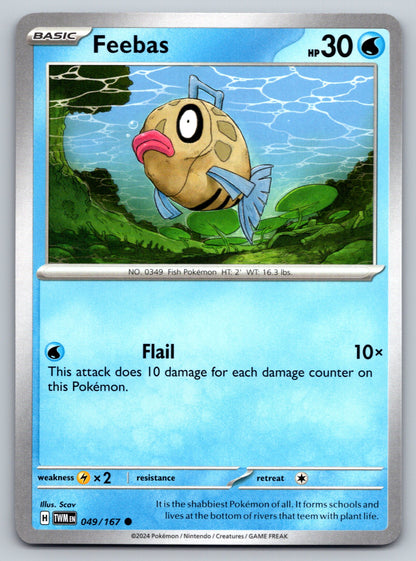 SV06: Twilight Masquerade #049/167 Feebas