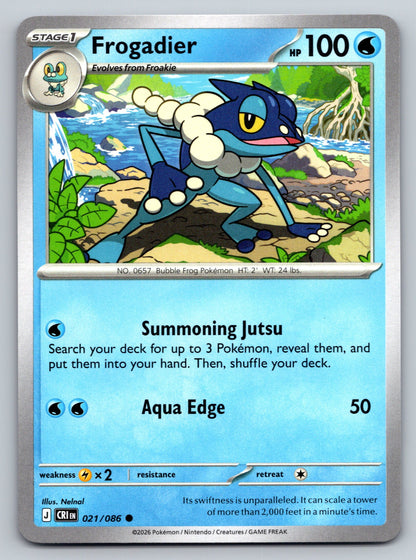 ME04: Chaos Rising #021/086 Frogadier