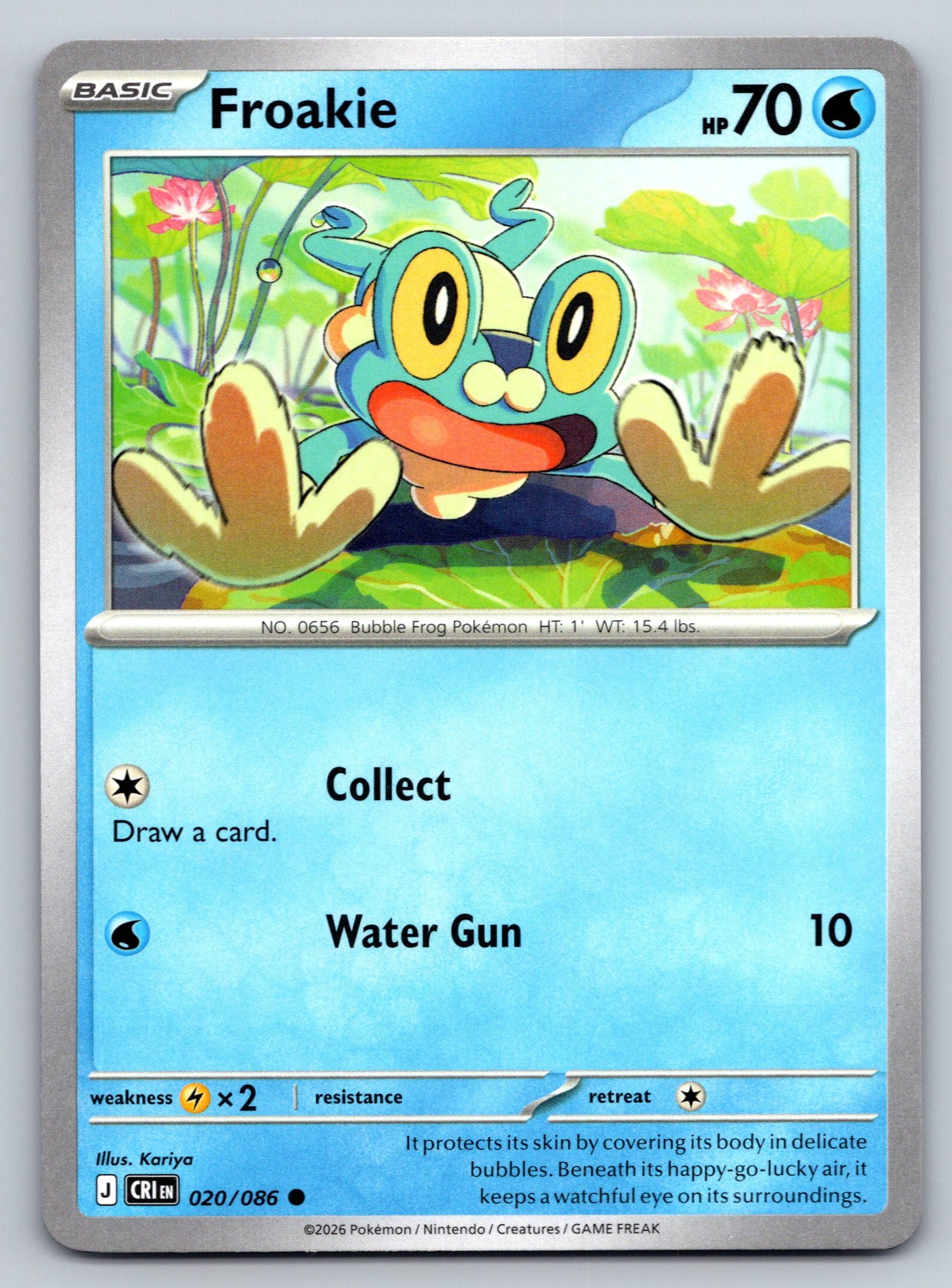 ME04: Chaos Rising #020/086 Froakie