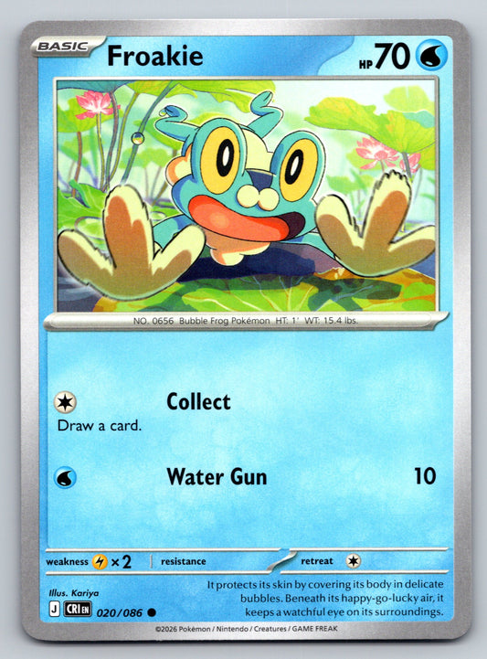 ME04: Chaos Rising #020/086 Froakie