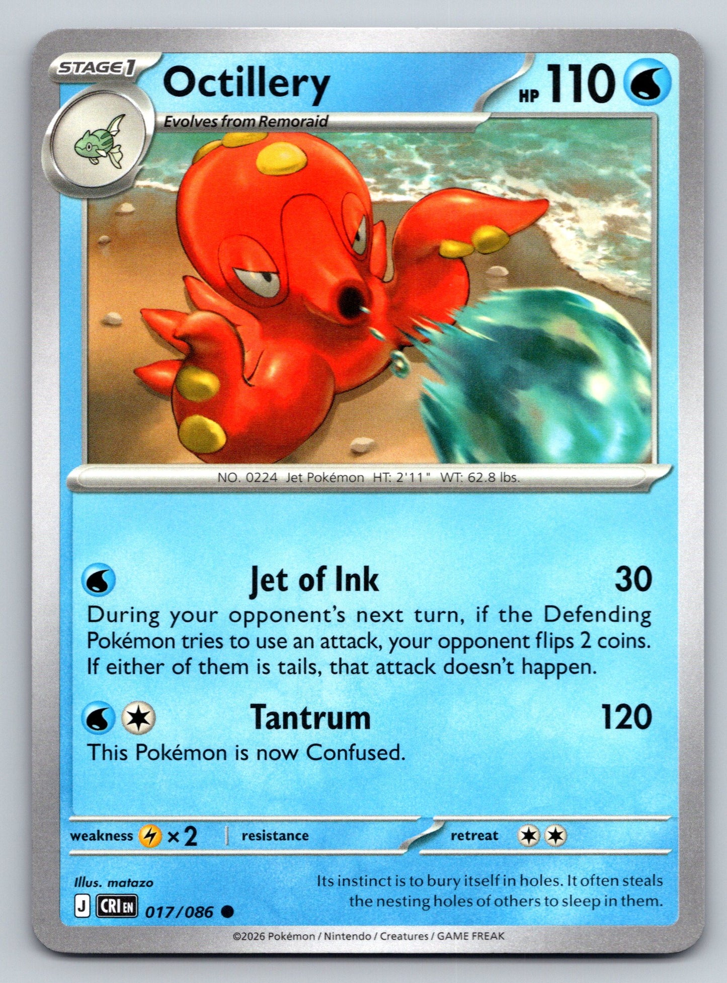 ME04: Chaos Rising #017/086 Octillery