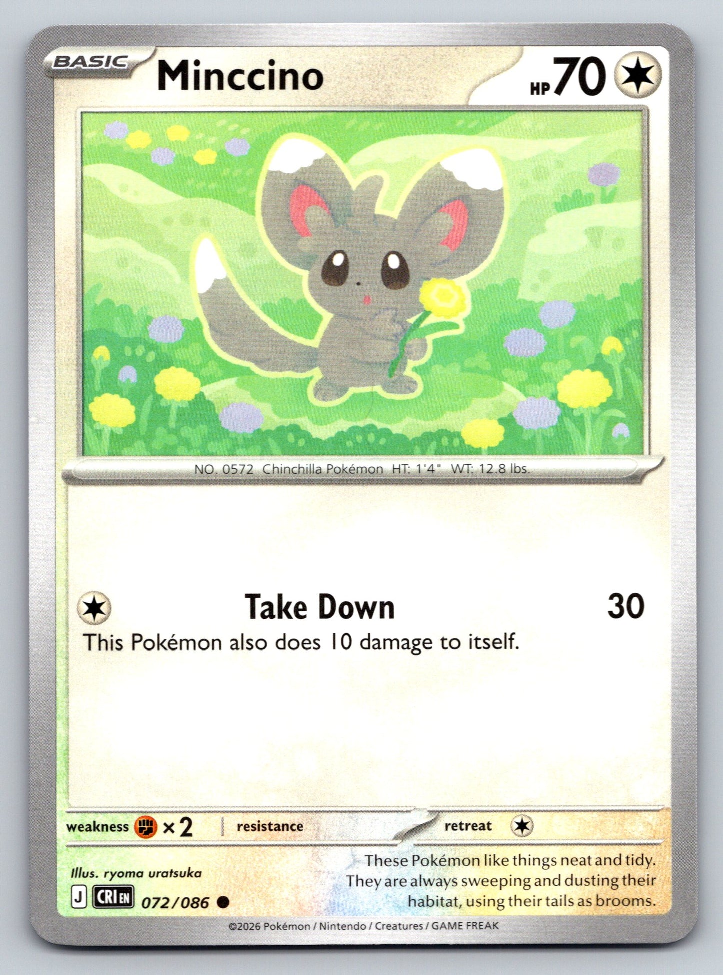 ME04: Chaos Rising #072/086 Minccino