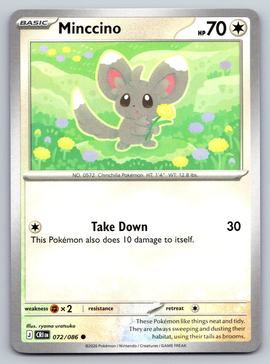 ME04: Chaos Rising #072/086 Minccino