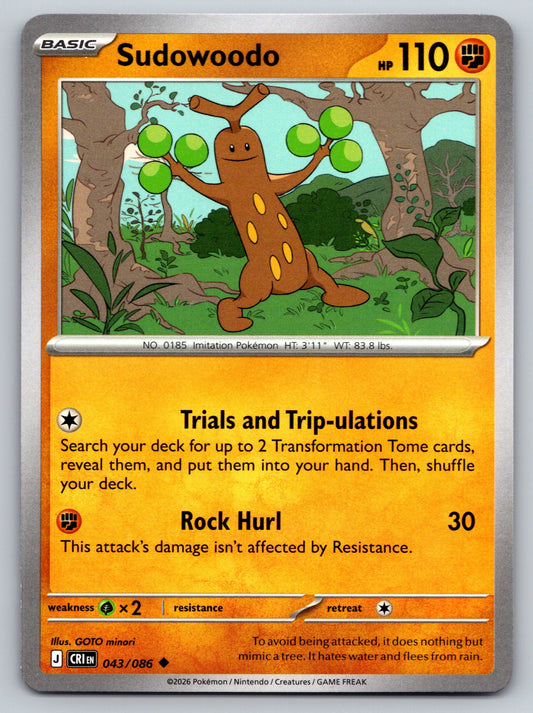 ME04: Chaos Rising #043/086 Sudowoodo