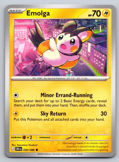 ME04: Chaos Rising #030/086 Emolga