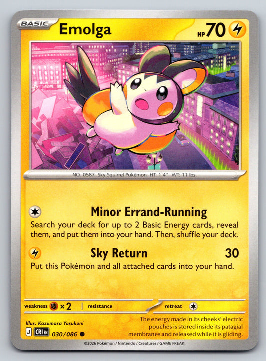 ME04: Chaos Rising #030/086 Emolga
