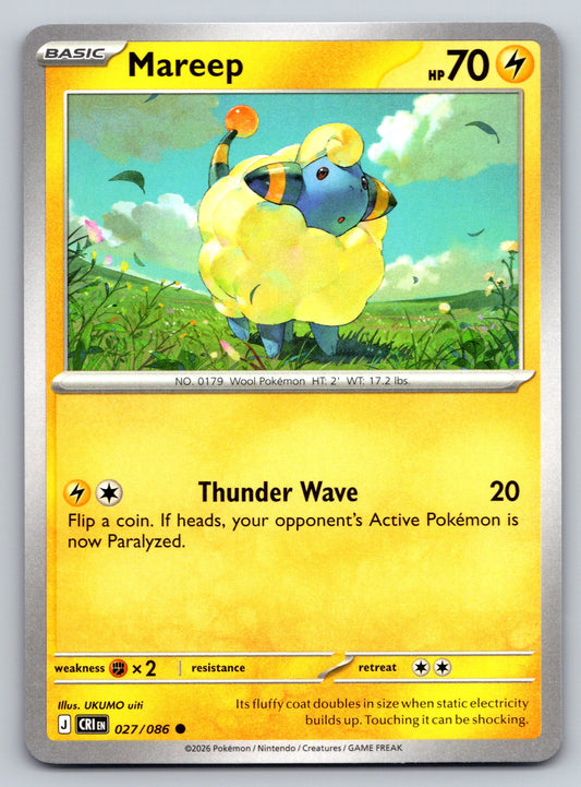 ME04: Chaos Rising #027/086 Mareep