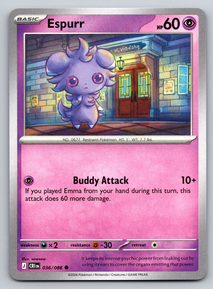 ME04: Chaos Rising #036/086 Espurr