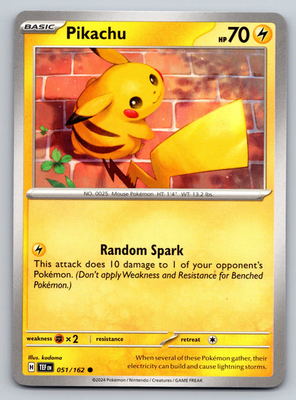 SV05: Temporal Forces #051/162 Pikachu