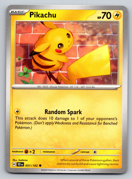 SV05: Temporal Forces #051/162 Pikachu