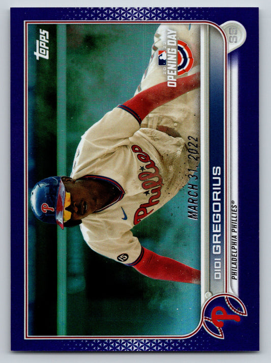 2022 Topps #44 Didi Gregorius Purple