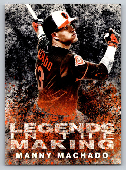 2018 Topps #LTM-MM Manny Machado Legends in the Making (Series 1)