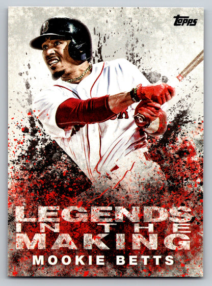 2018 Topps #LTM-MB Mookie Betts Legends in the Making (Series 1)