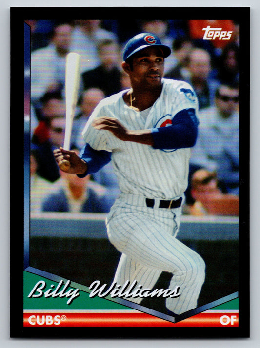 2024 Topps Archives #278 Billy Williams Black Foilboard