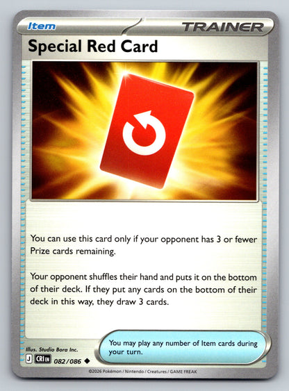 ME04: Chaos Rising #082/086 Special Red Card